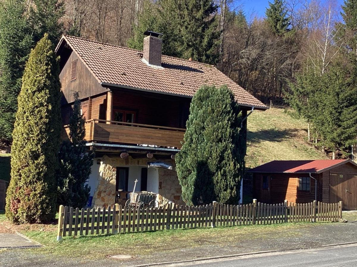 Detached Holiday Residence In The Wonderfully Beautiful Harz Kamschlacken 외부 사진