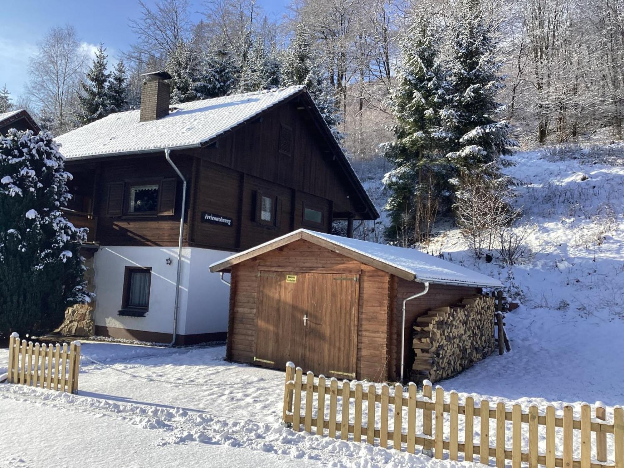 Detached Holiday Residence In The Wonderfully Beautiful Harz Kamschlacken 외부 사진